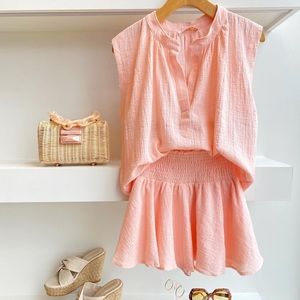 Karlie Gauze Skort Set